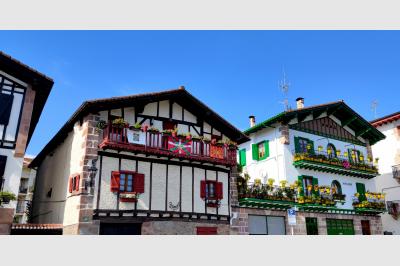 Typical basque house - France